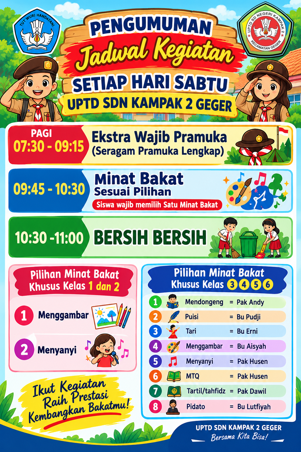 Kembangkan Potensi Siswa